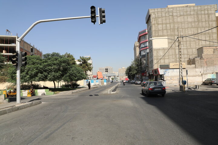 اصلاح هندسی و ایمن سازی خیابان شهید صادقی در منطقه ۱۹