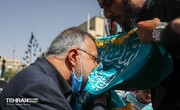حضور شهردار تهران در مراسم پیاده روی جاماندگان اربعین حسینی