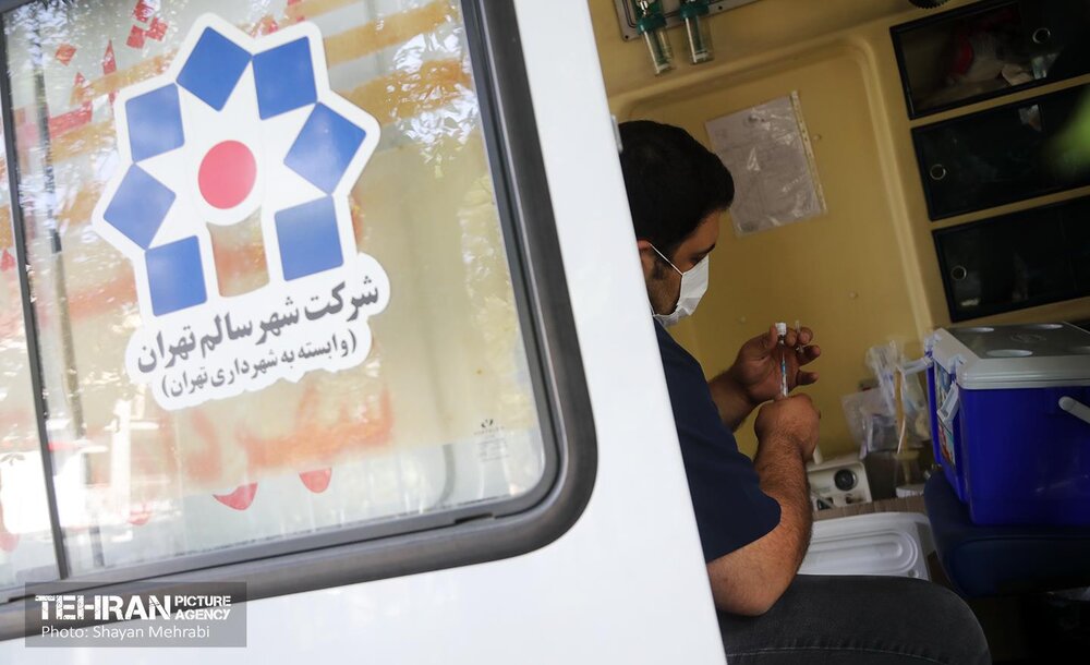 واکسیناسیون اورژانس شهر سالم در پیاده روی جاماندگان اربعین