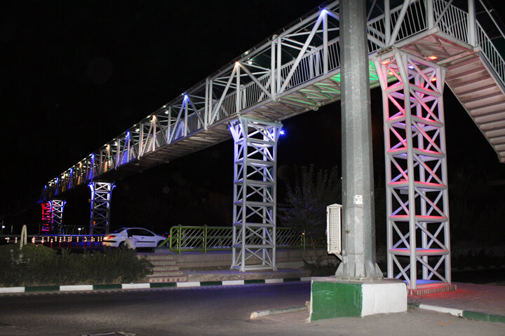 پل های عابر در شمال شرق پایتخت مناسب سازی شد