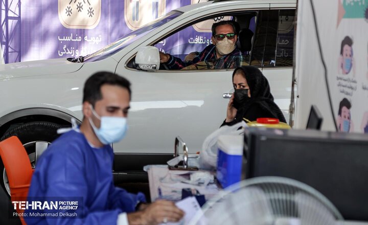 3079 نفر از شهروندان تهرانی در مراکز خودرویی واکسینه شدند