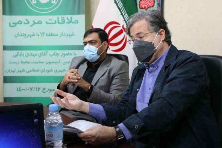 ملاقات مردمی عضو شورای اسلامی شهر با شهروندان منطقه۱۳