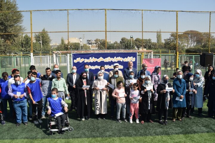 برگزاری جشنواره بازی‌های مهارتی و حرکتی ویژه معلولان 