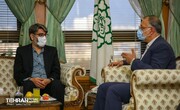 دیدار شهردار تهران با رئیس سازمان زندان‌ها