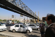 پیشرفت ۶۰ درصدی پل دوقلوی میدان ثامن الحجج (ع) منطقه ۱۵