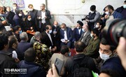 دیدار مردمی شهردار تهران در مسجد امیر المومنین محله باغ آذری