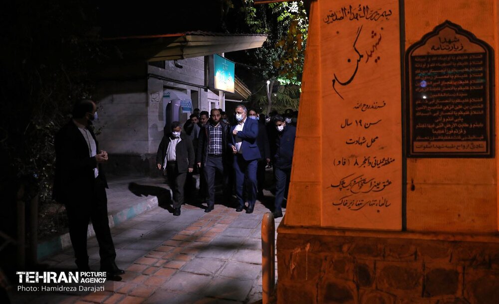 بازدید شهردار تهران از منطقه 16