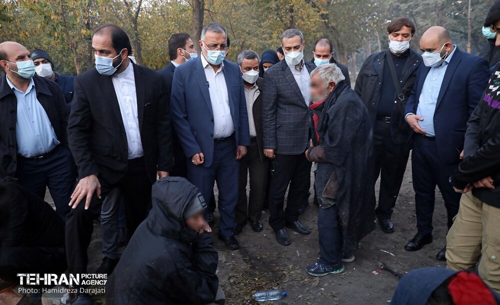 بازدید شهردار تهران از منطقه 16