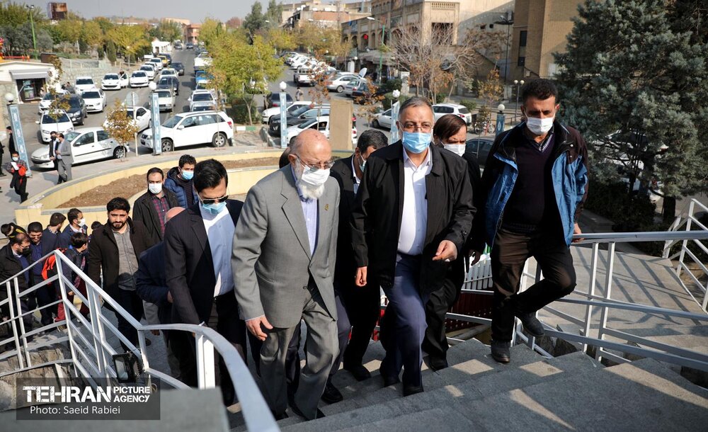 دیدار مردمی شهردار تهران در مسجد نواب صفوی