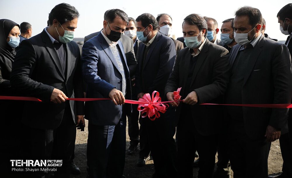 افتتاح دو پروژه خدمات شهری منطقه 19 شهرداری تهران