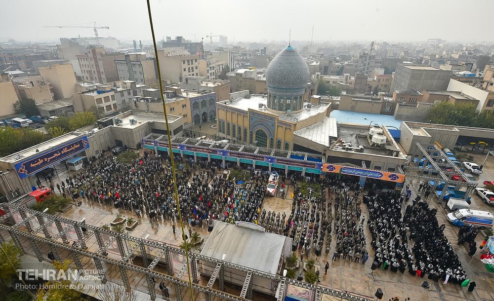 تجمع بسیجیان شهرداری تهران