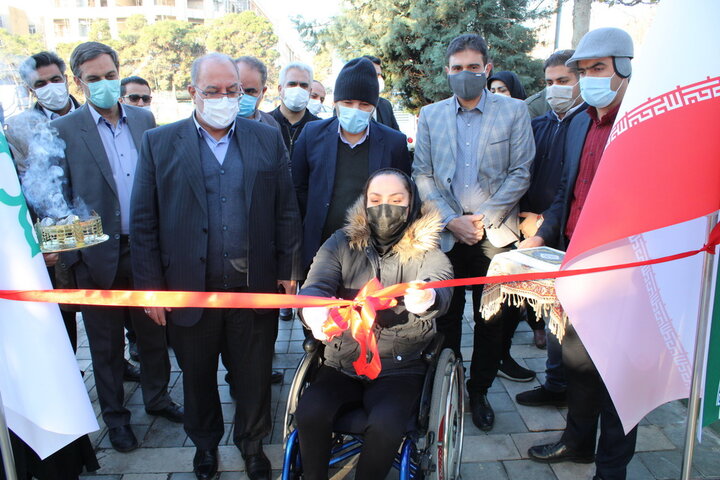 افتتاح پروژه‌های مناسب‌سازی شده بوستان نرگس در منطقه ۲۱