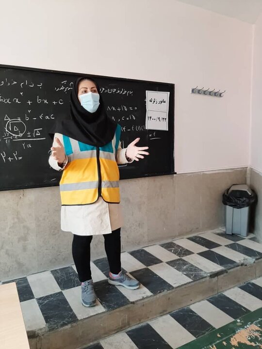 برگزاری اولین مانور زلزله و ایمنی در مدارس منطقه یک 
