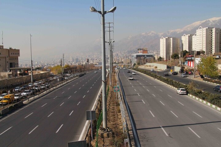 ساماندهی ترافیک بزرگراه ارتش با احداث ۲ پل دوربرگردان