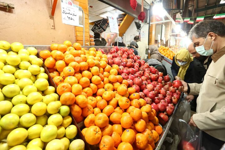 میادین میوه و تره‌بار امروز و فردا تا ساعت ۲۱ باز هستند