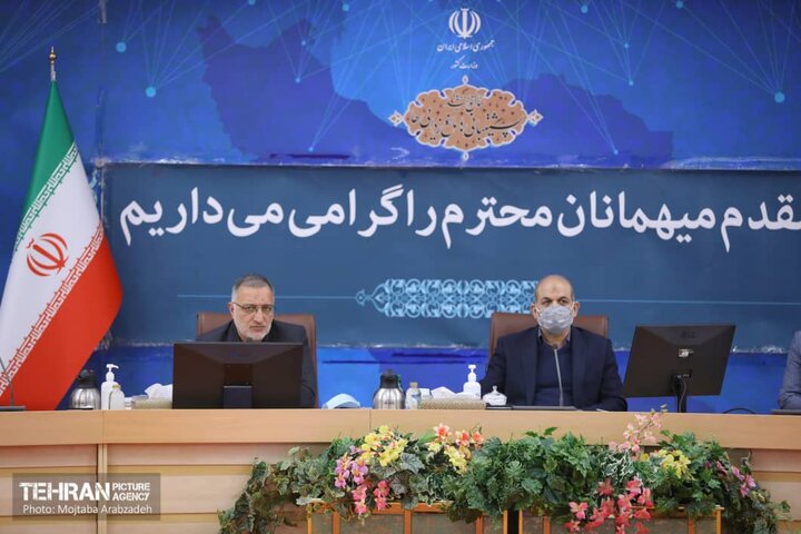 جلسه مشترک اعضای مجمع شهرداران کلانشهرهای ایران با وزیر کشور