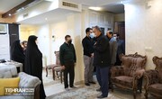 حضور شهردار تهران در منزل سردار بیات
