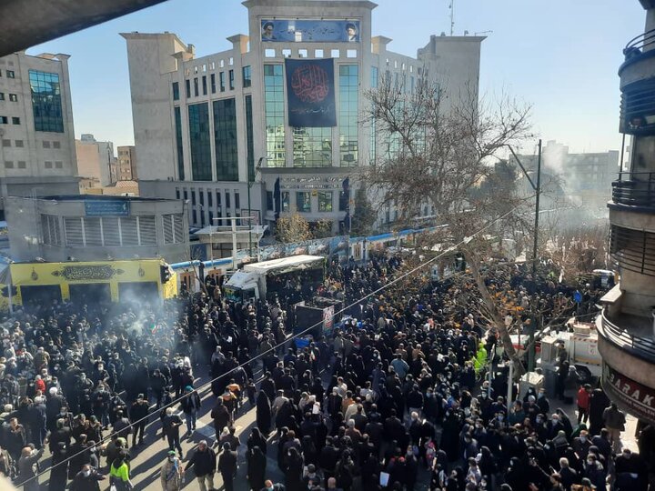 جابه‌جایی صدهزار نفر با مترو برای شرکت در مراسم بدرقه پیکر مطهر شهدای گمنام
