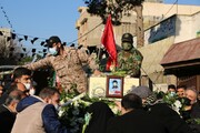 وداعی باشکوه با بی‌سیم‌چی گردان کمیل