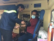 اعزام آمبولانس و تیم‌های فوریت‌ پزشکی شرکت شهرسالم به مناطق جنوبی کشور