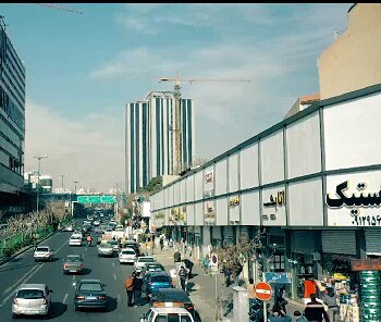 اجرای طرح بهسازی منظر شهری در بزرگراه اشرفی اصفهانی