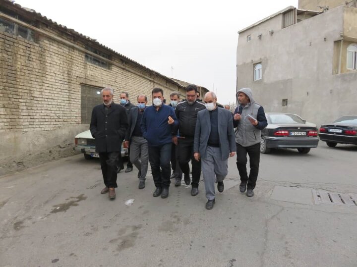 بازدید هفتگی شهردار منطقه ۱۸ به محله شهید رجایی رسید