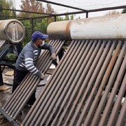 ۱۰ آبگرمکن خورشیدی در بوستان‌های منطقه ۱۹ تعمیر و بازآماد شدند