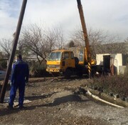 اجرای عملیات لایروبی چاه‌های آب خام در منطقه ۱۴