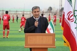 افتتاح زمین چمن مصنوعی استاندارد در منطقه ۲۲