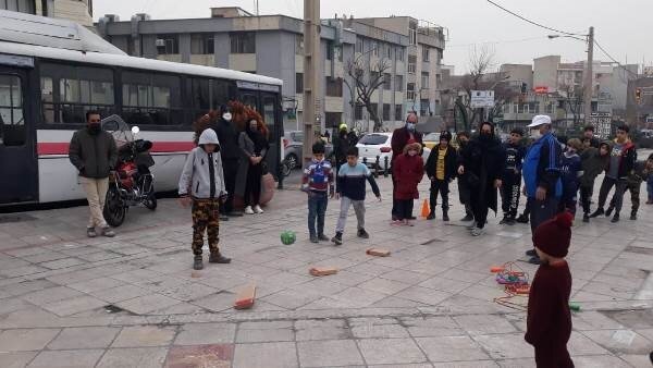 شور و نشاط کودکان در کنار خانواده‌ها با برگزاری خیابان ورزش در منطقه ۷