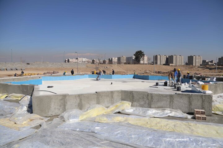 پیشرفت ۸۸ درصدی عملیات اجرایی پروژه احداث بوستان ایرانیان