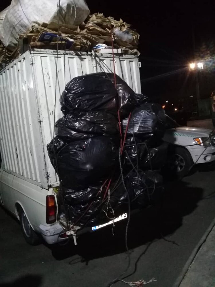 با دستور دادستان تهران ۷۹ خودروی بازیافت غیرمجاز پسماند توقیف شد