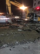 اجرای عملیات احداث پارکینگ مکانیزه جانباز در محله نعمت‌آباد