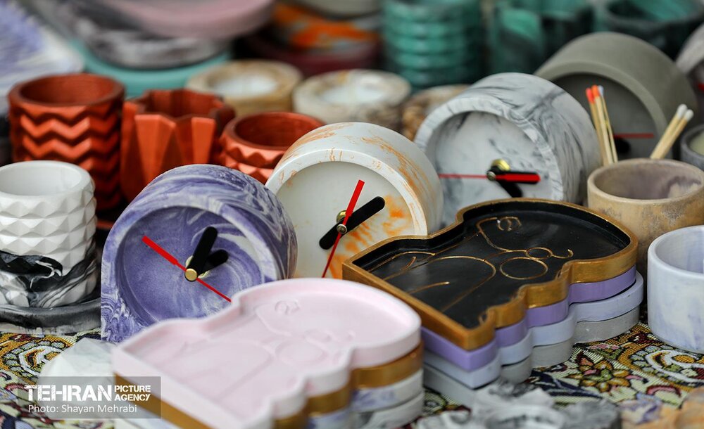 بازارچه محلی دست آفرین در بوستان نهج البلاغه
