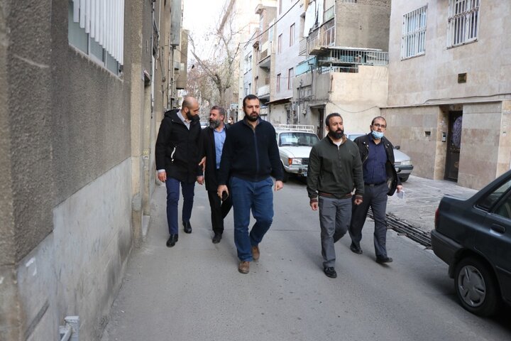 زیباسازی مناظر شهری در غرب تهران