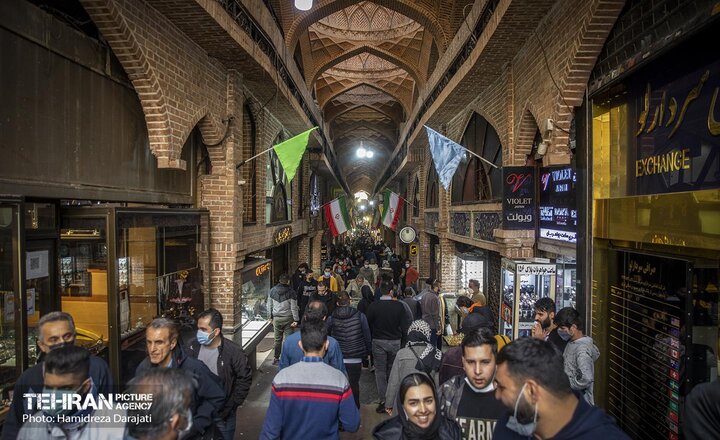 بازار تهران در آستانه نوروز