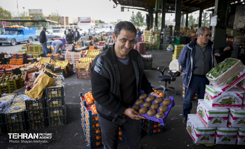 بازار میوه و تره بار مرکزی تهران در آستانه نوروز