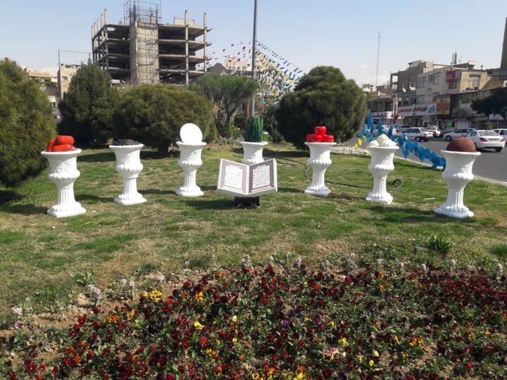 سیمای منطقه ۲۰ با نورپردازی و آذین‌بندی، نوروزی شد/برگزاری تورهای ری‌گردی در نوروز
