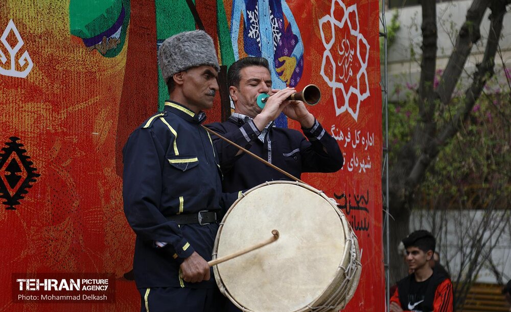 نخستین روز جشنواره نوروزی لبخند بهار در شهرک اکباتان