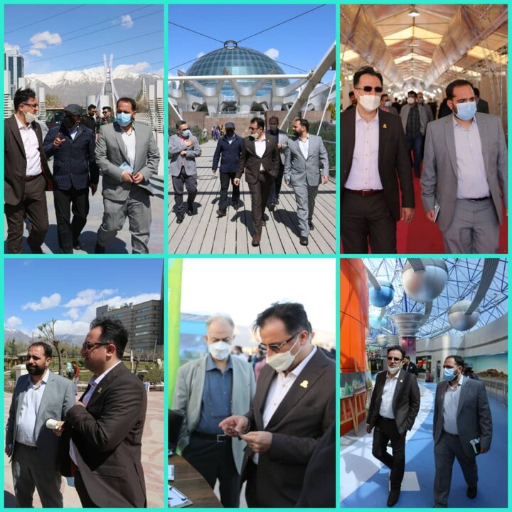 بازدید رئیس کمیته گردشگری شورای شهر تهران از منطقه فرهنگی عباس‌آباد