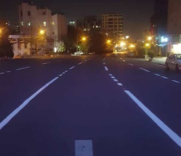 انجام ۶۰ هزار متر طول خط‌کشی محوری در معابر اصلی منطقه ۳