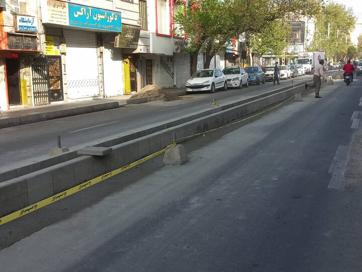رفع مشکلات ترافیکی محله شمیران نو در منطقه ۴
