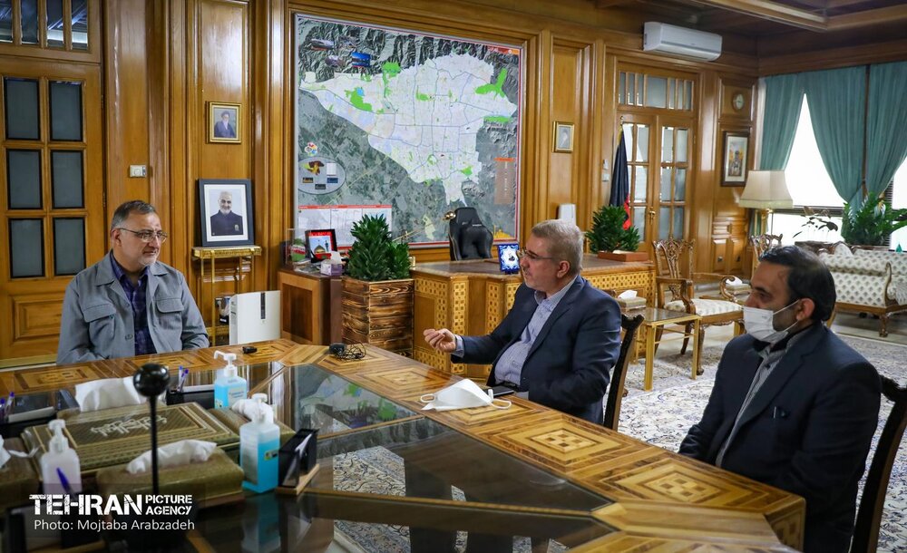 دیدارهاى امروز شهردار تهران