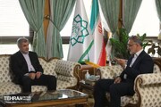 دیدار نایب‌رئیس مجلس شورای اسلامی با شهردار تهران