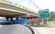 پیشرفت ۷۰ درصدی عملیات مقاوم‌سازی و بهسازی لرزه‌ای پل تقاطع یادگار امام (ره)-مرزداران/ تکمیل پروژه تا پایان خرداد