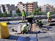 فعالیت بی‌وقفه شرکت یادمان سازه برای تعمیر تخصصی پل‌های پایتخت