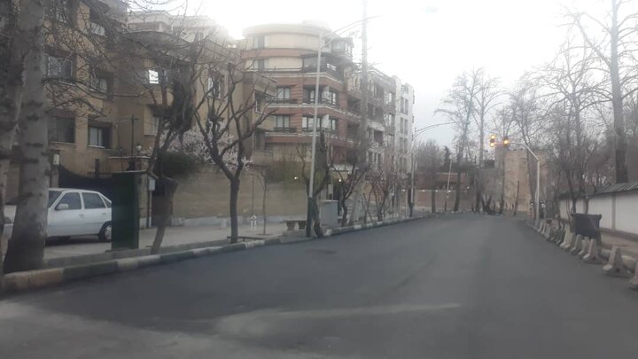 منطقه یک پیشتاز بهسازی معابر در بین مناطق تهران شد