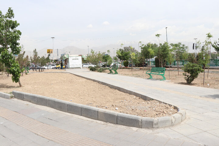 کانال معراج در منطقه ۹ به پلازای شهری تبدیل شد