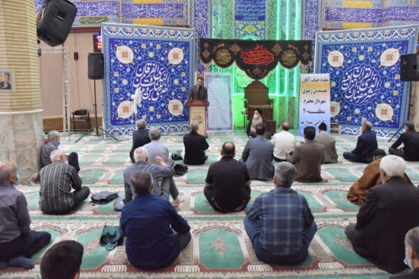 دیدار مردمی شهردار منطقه ۲۰ در مسجد جامع المهدی(عج)