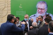 حضور شهردار تهران در آیین یادبود نادر طالب‌زاده